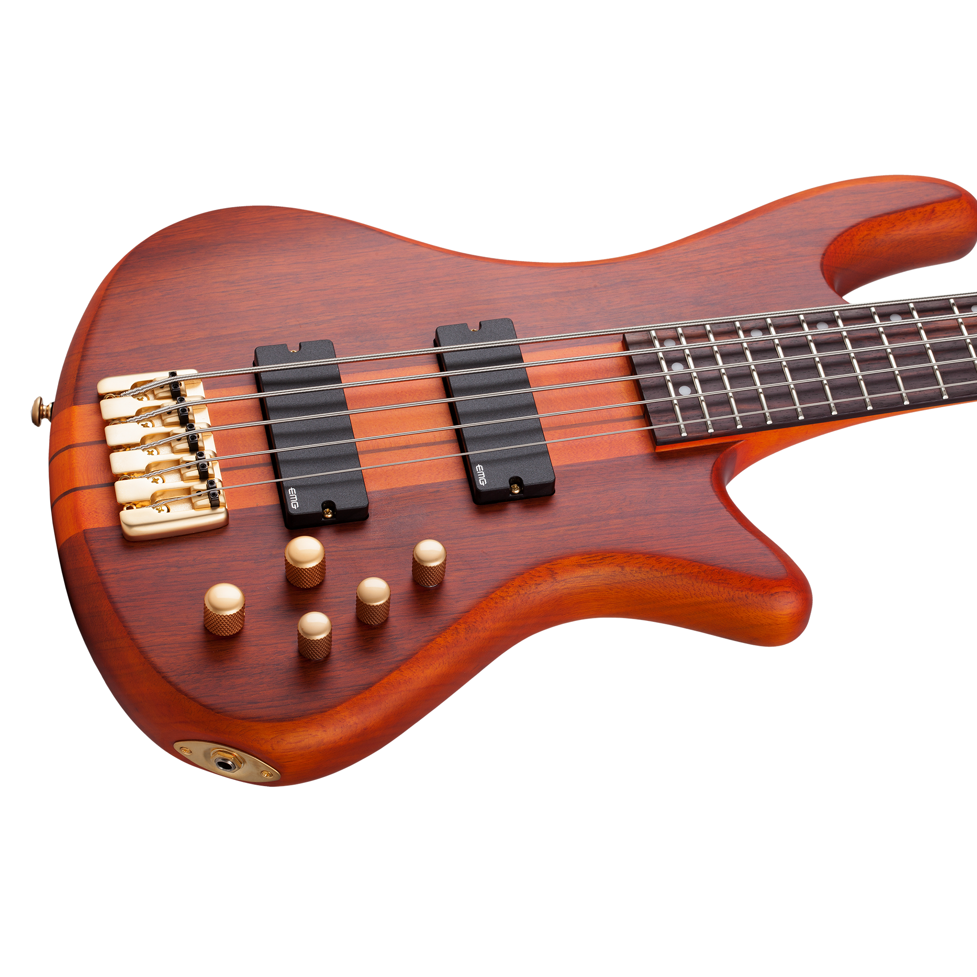 Schecter Stiletto Studio-5 Honey Satin Bajo Eléctrico