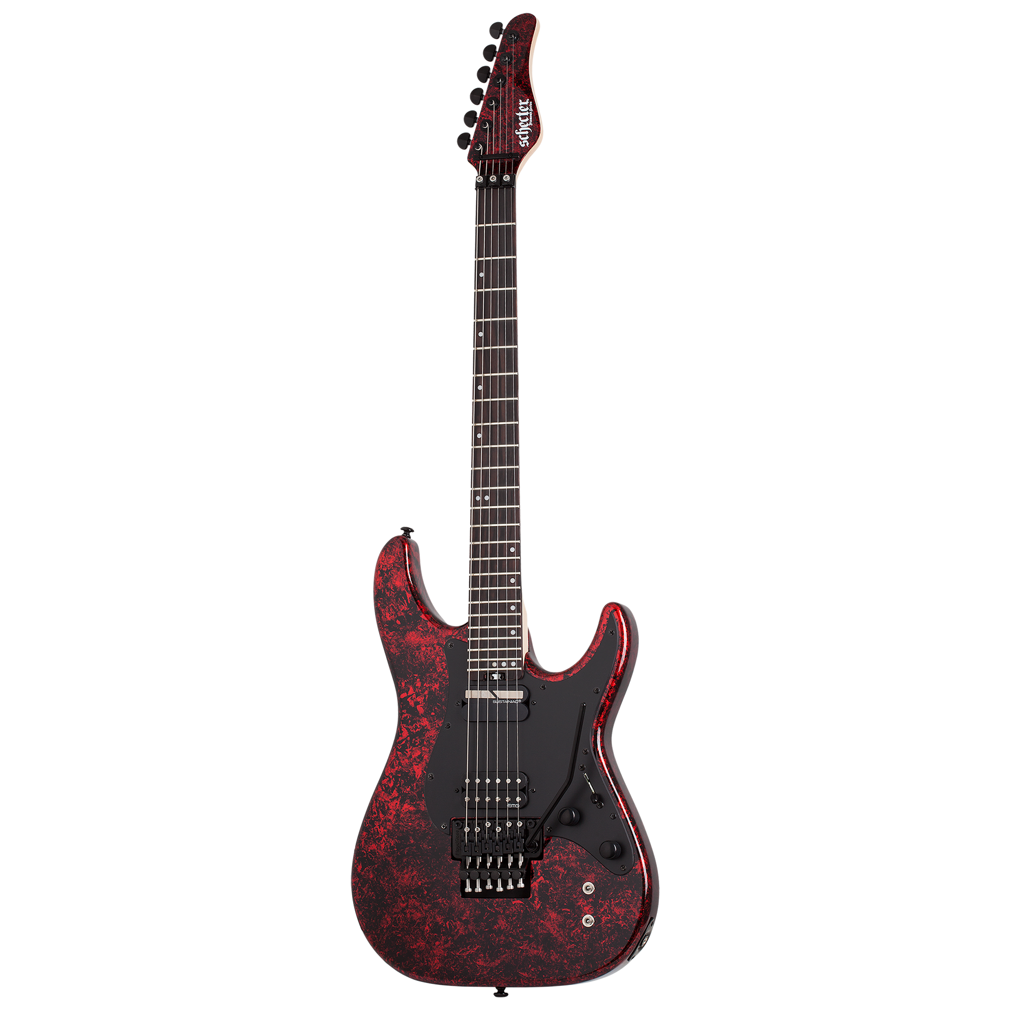 Schecter Sun Valley SS Red Reign Guitarra Eléctrica