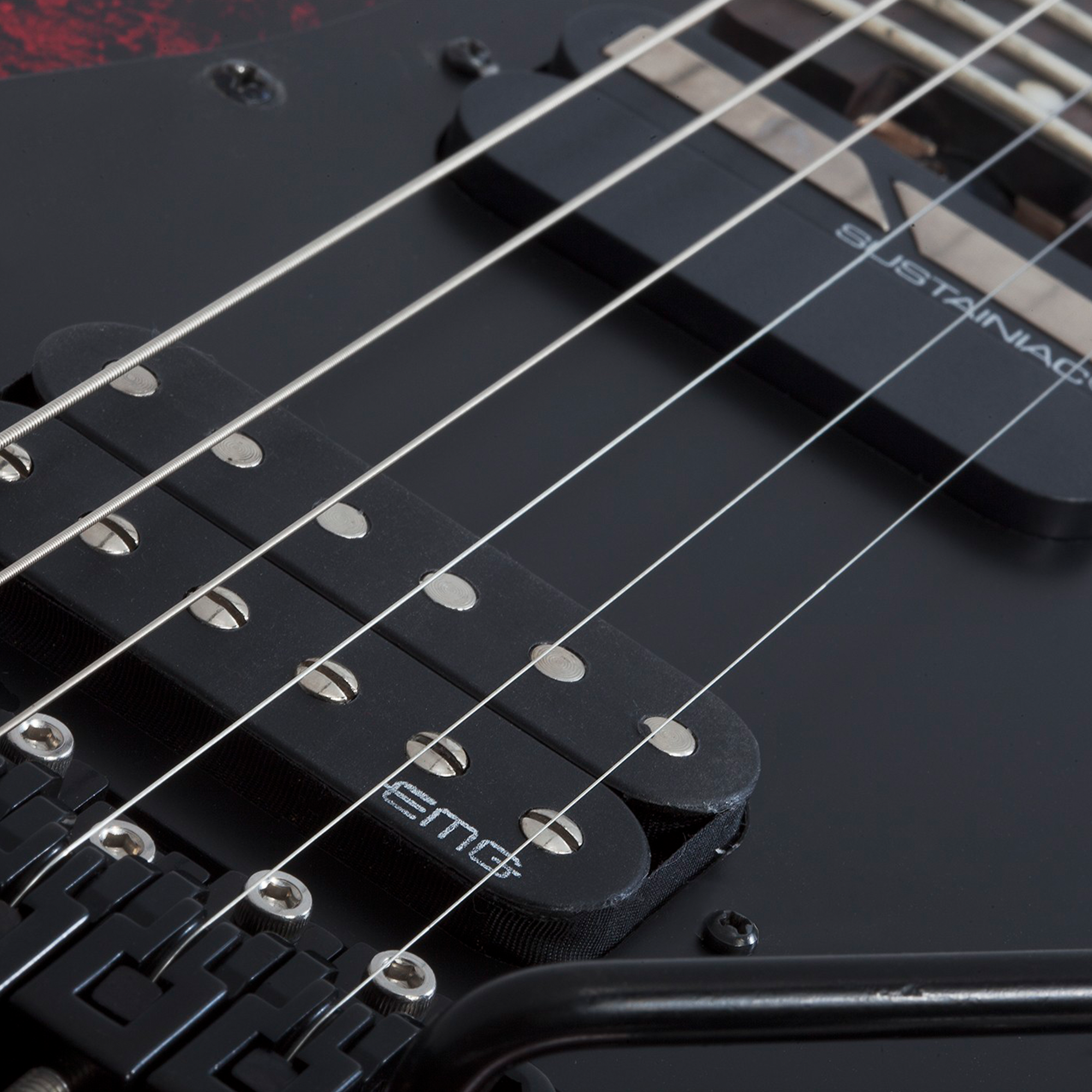Schecter Sun Valley SS Red Reign Guitarra Eléctrica