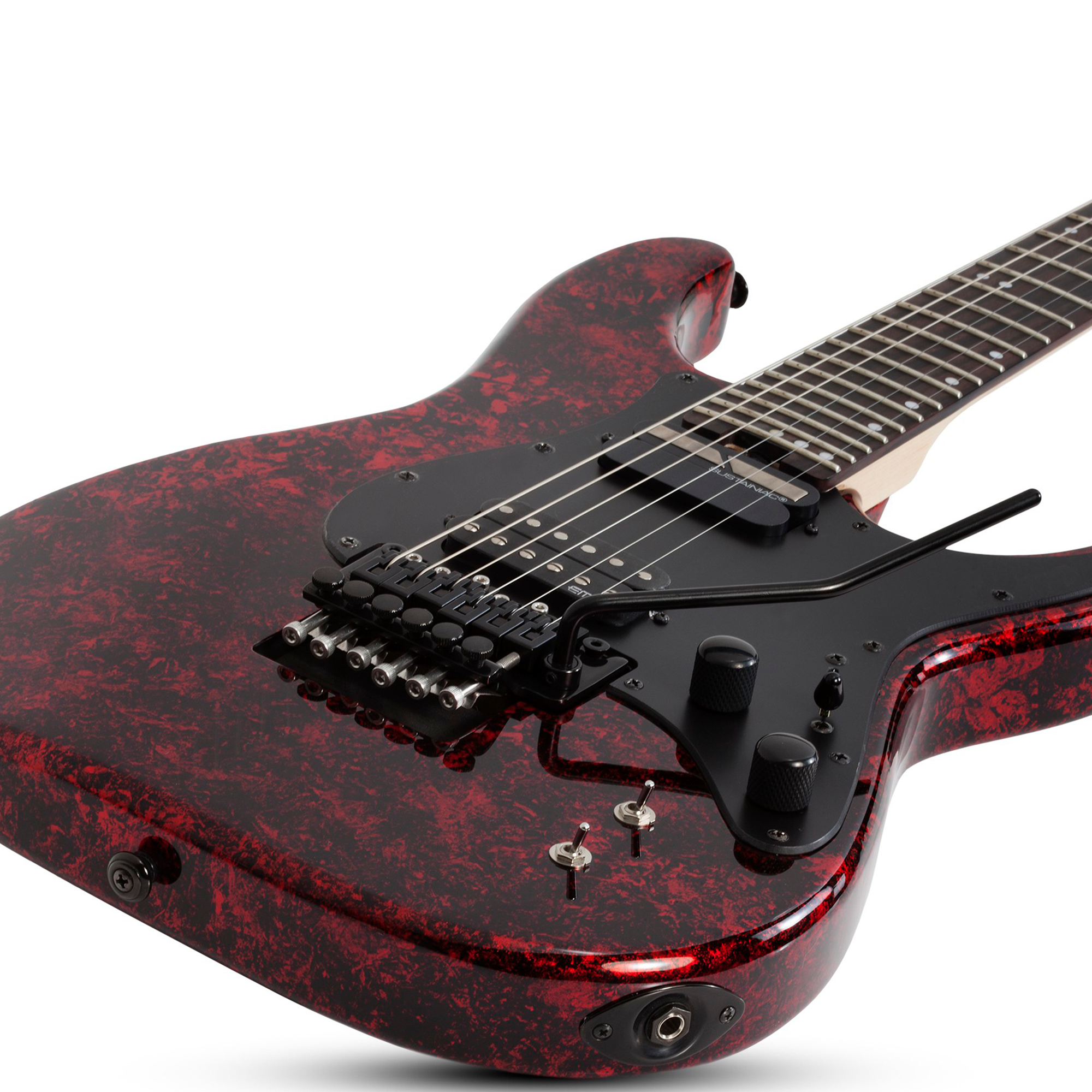 Schecter Sun Valley SS Red Reign Guitarra Eléctrica