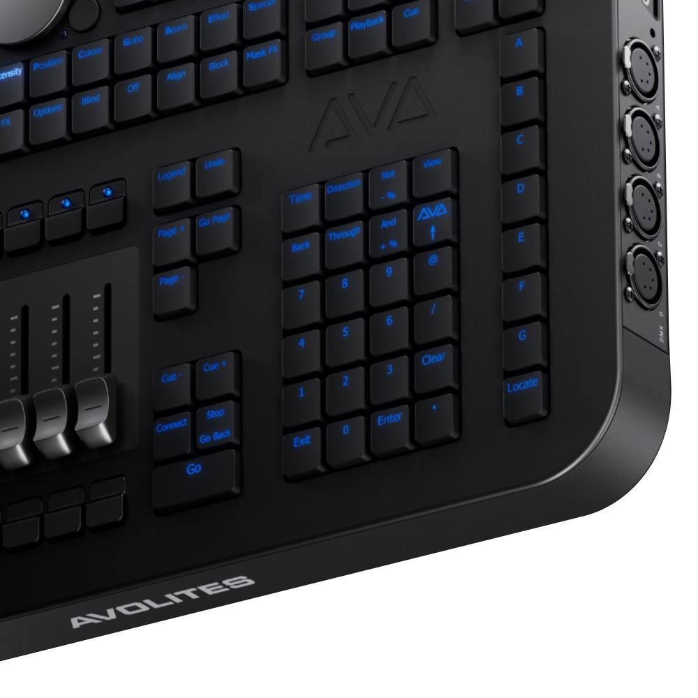 Avolites T3 Interfaz de Iluminación