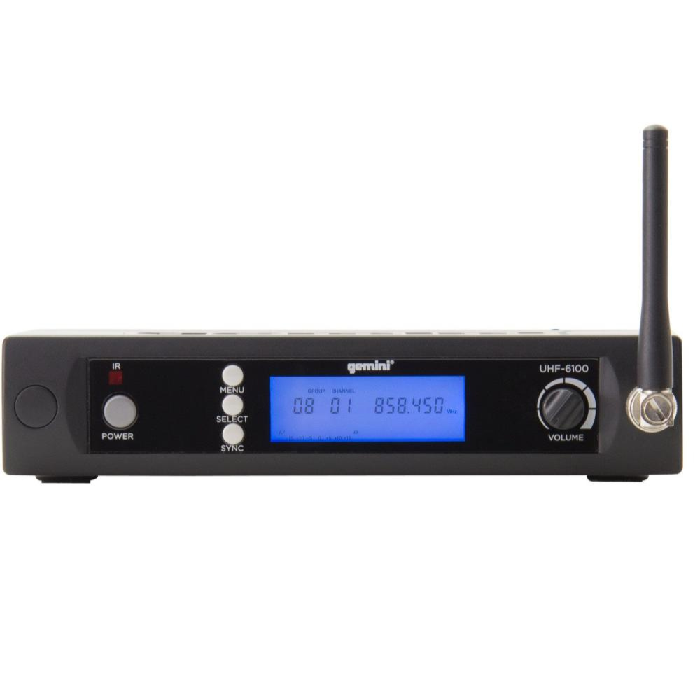 Gemini UHF-6100HL Sistema Inalámbrico de Cintillo