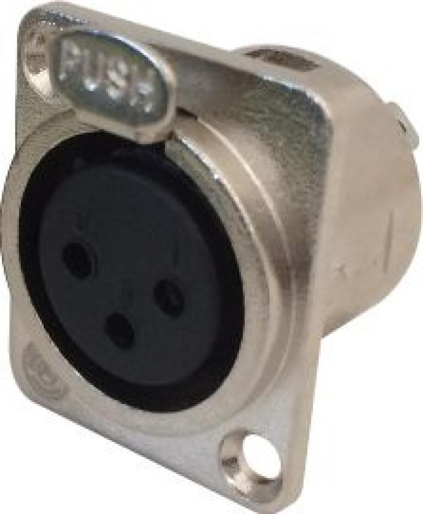 Accuracy Pro Audio XLR120 Conector XLR Hembra Chasis