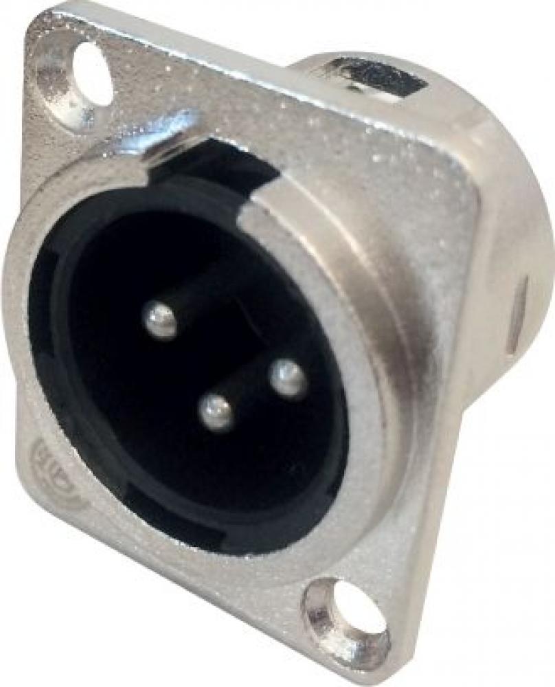 Accuracy Pro Audio XLR121 Conector XLR Macho Chasis