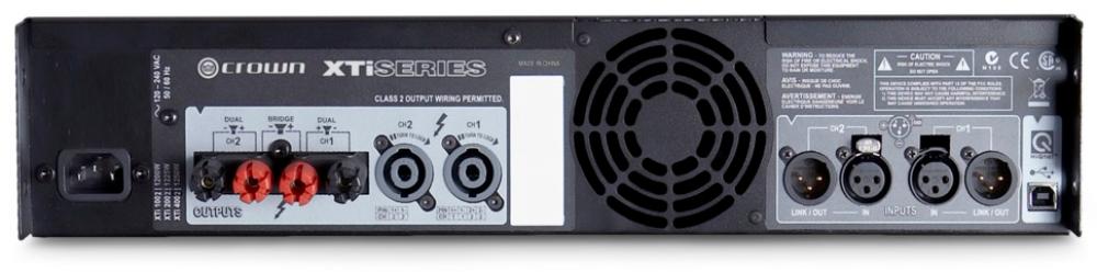 Crown XTI2002 Amplificador de Potencia 2 canales
