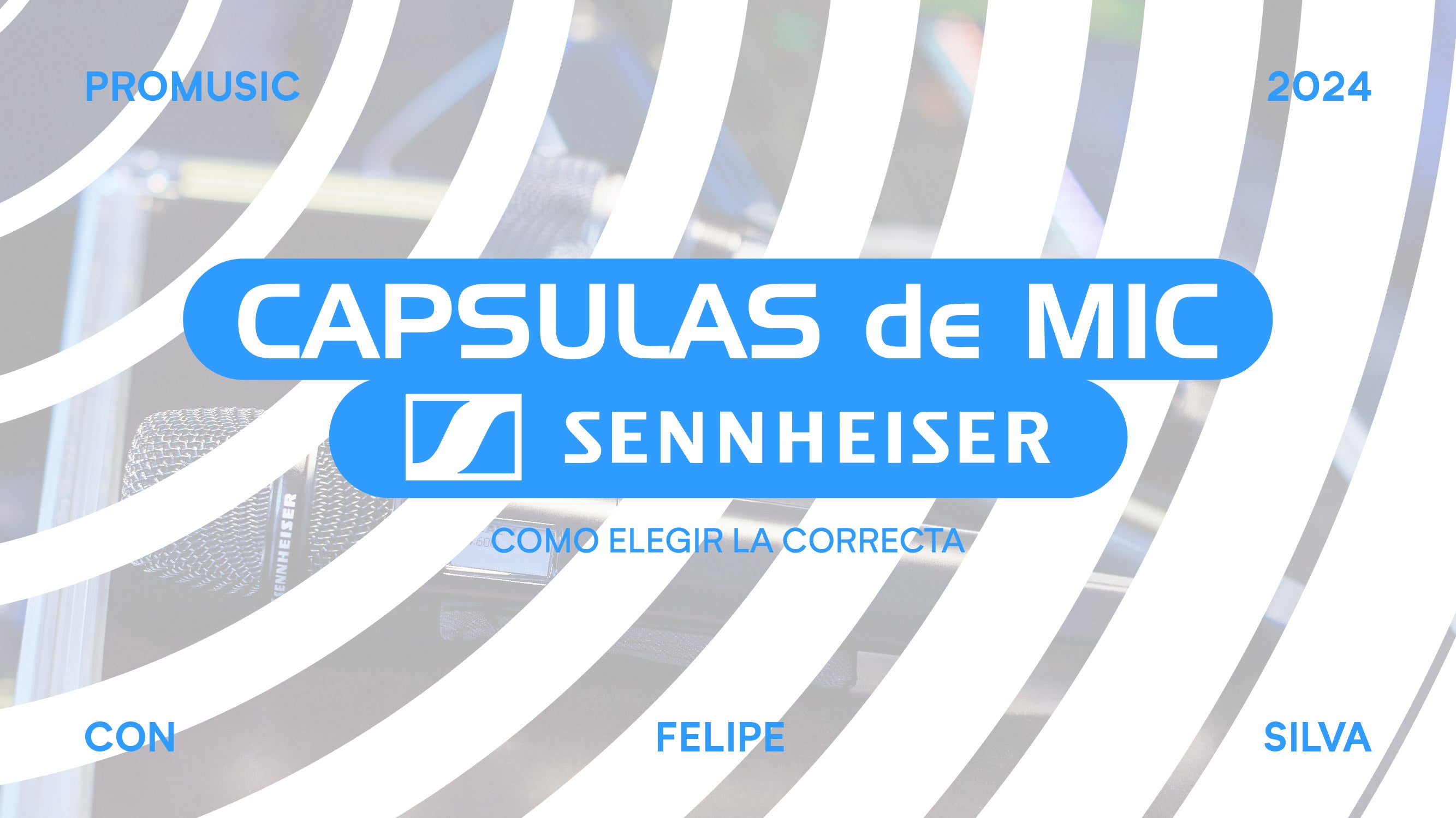 Cargar video: Training Sennheiser: Felipe Silva nos cuenta cómo elegir cápsulas de micrófono.