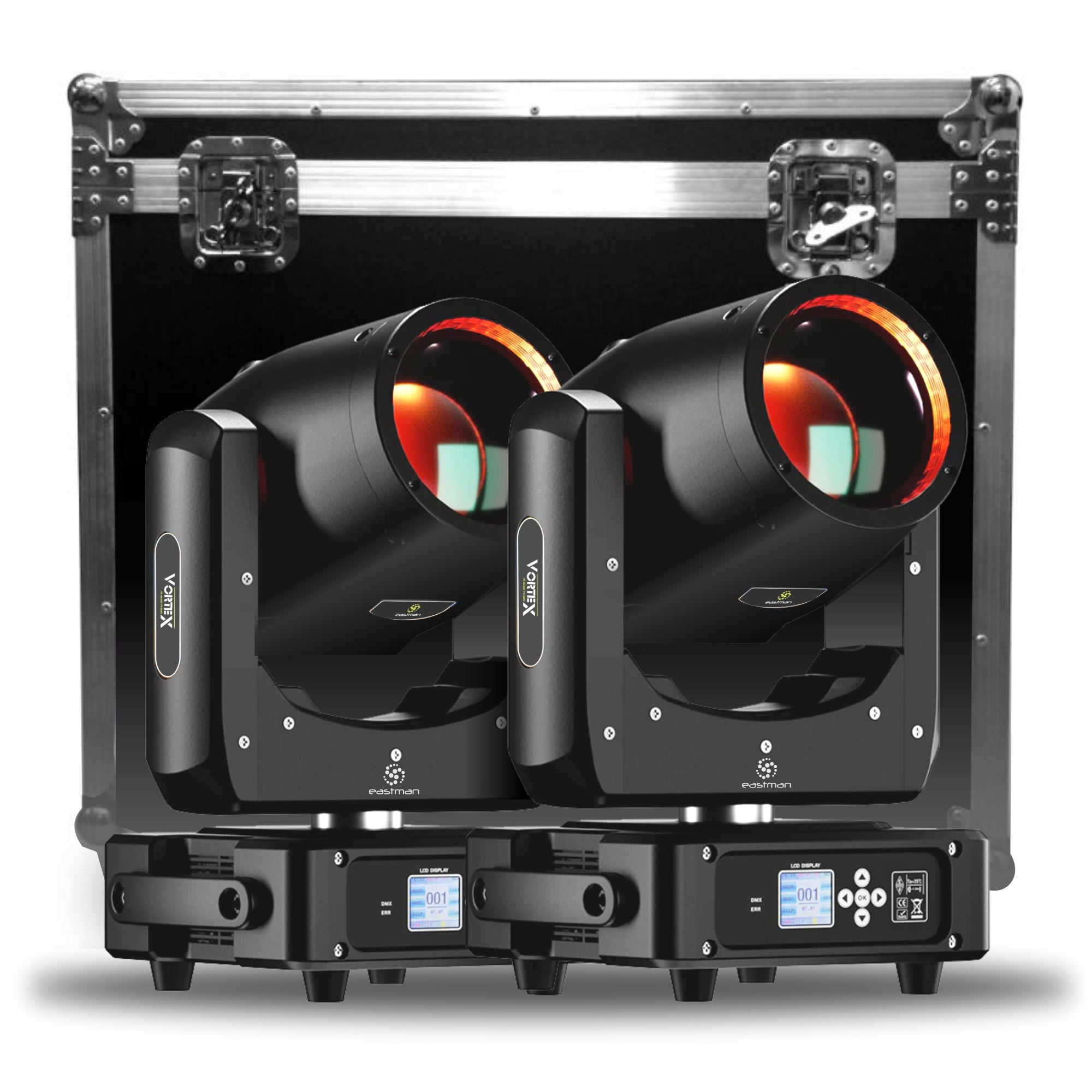Eastman 2 VORTEX BEAM 7RMINI Cabezas Moviles Beam 7R 230W + Case