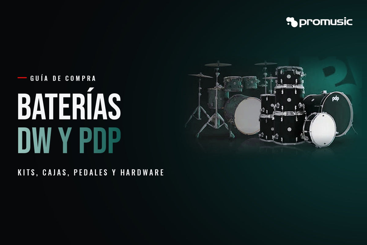 Guía para comprar batería DW y PDP - Promusic