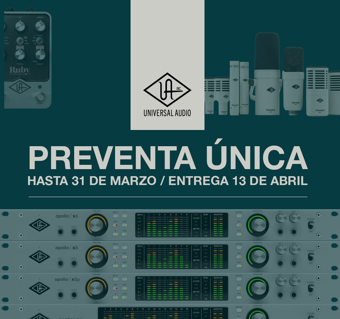 Especial Mes Universal Audio