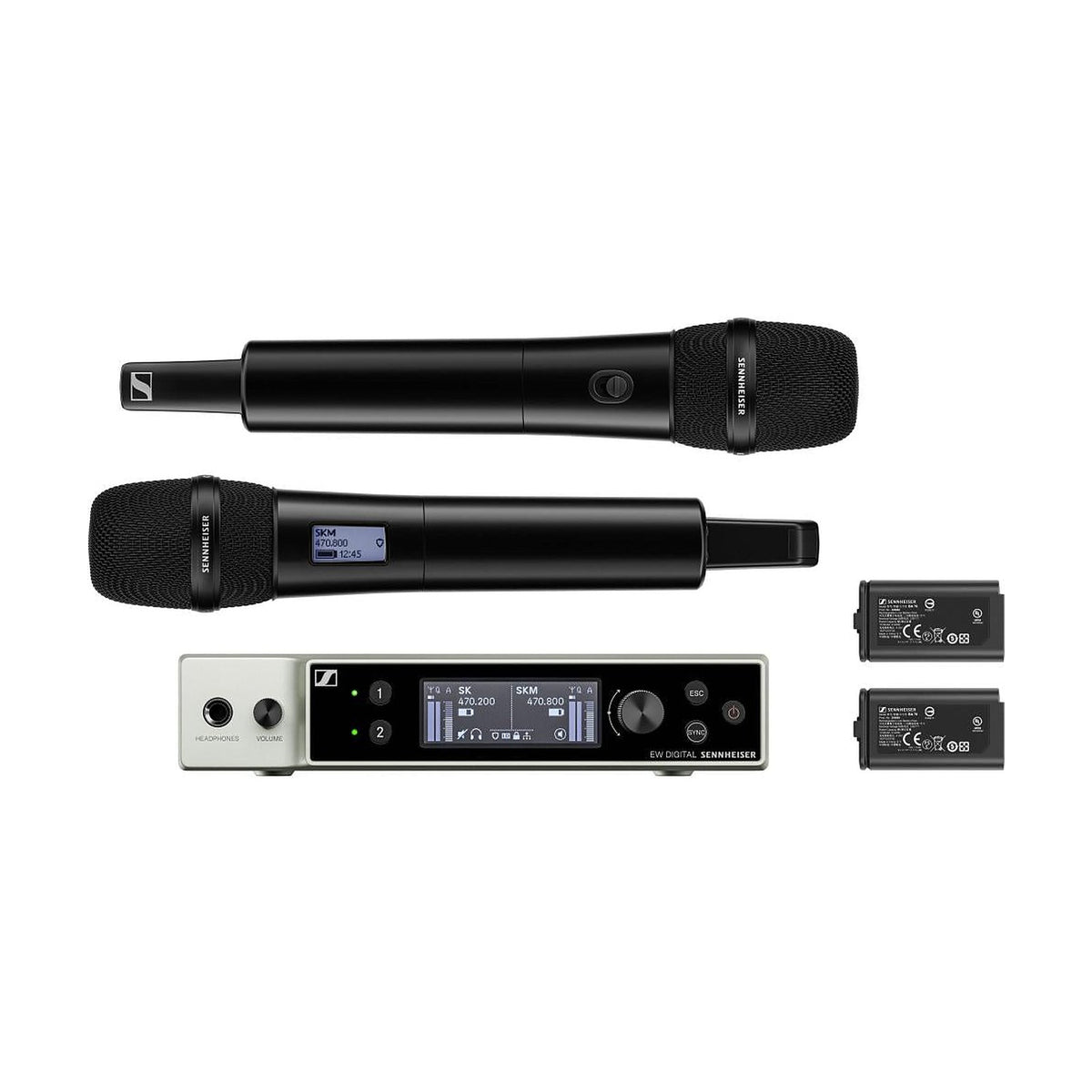 SENNHEISER - Sennheiser EW-DX 835-S Sistema Inalambrico Digital de Mano Dual