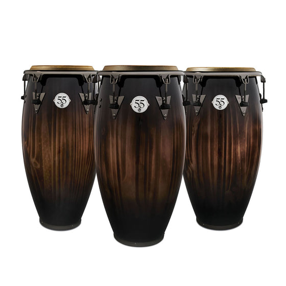 Parches, percusión latina y micrófonos de batería