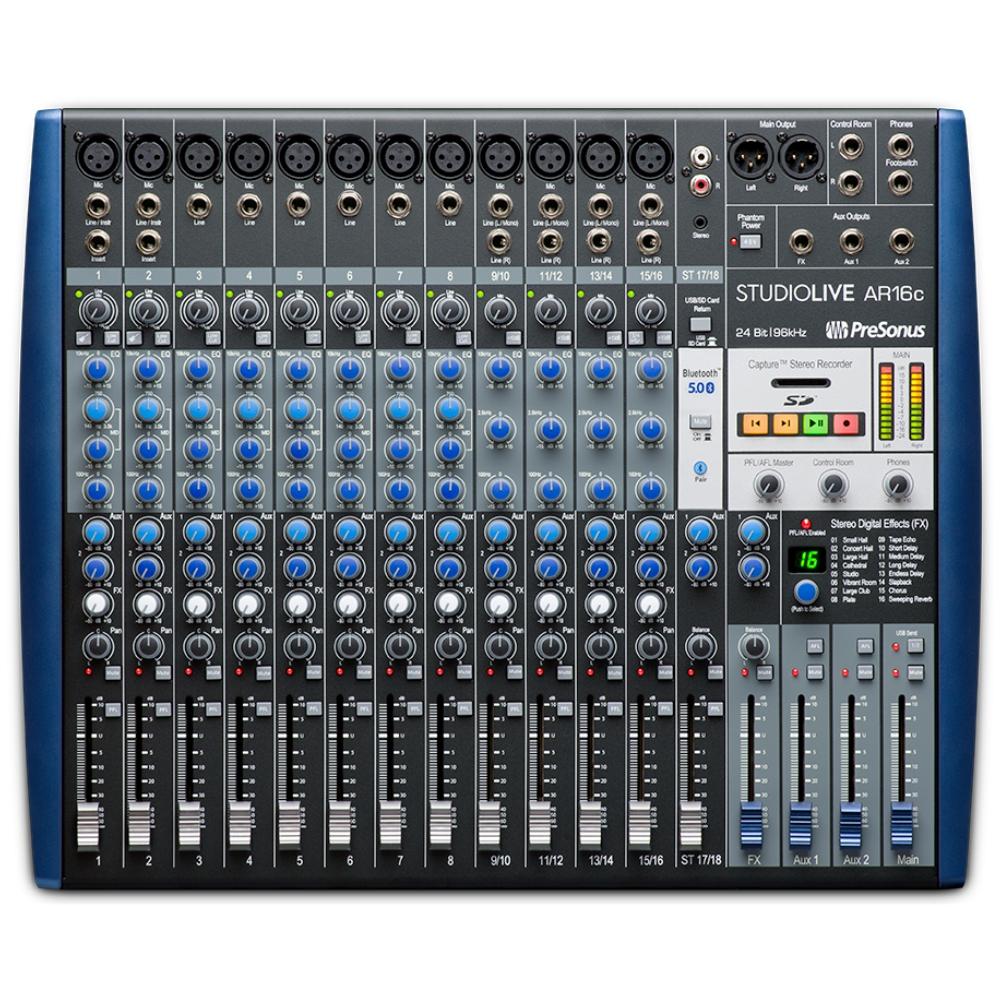 Consolas Analógicas de audio en vivo
