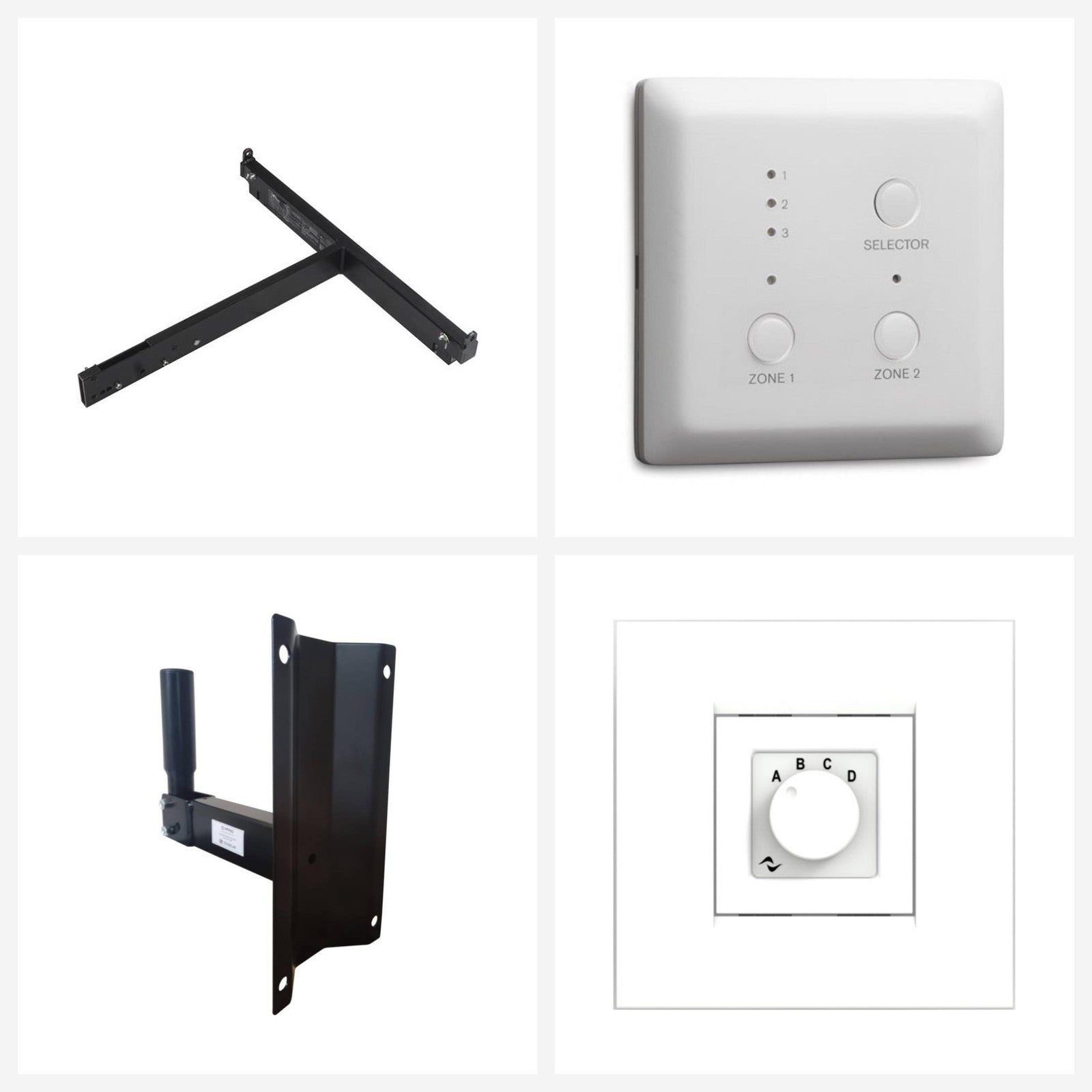 Accesorios de Audio Instalacion: cuatro productos representativos de la categoria en Promusic