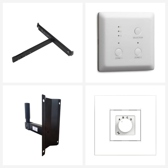 Accesorios de audio instalación