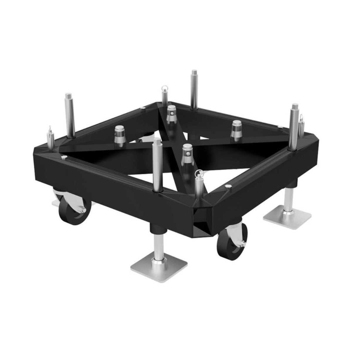 URBAN TRUSS - UrbanTruss UTB80-BK Base Truss Cuadrado