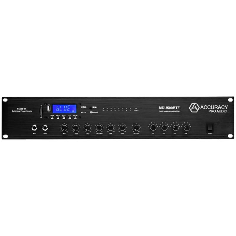 Accuracy MDU500BTF Amplificador de Línea 4 Zonas