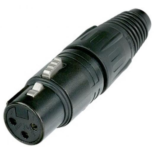 Neutrik NC3FXBAG Conector XLR Hembra volante 3 pin