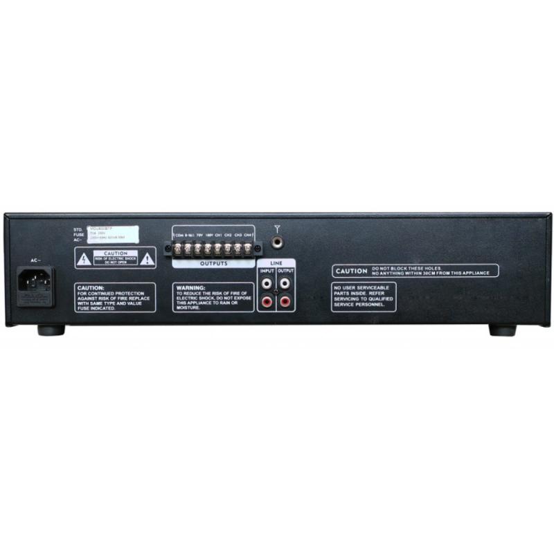 Accuracy MDU500BTF Amplificador de Línea 4 Zonas