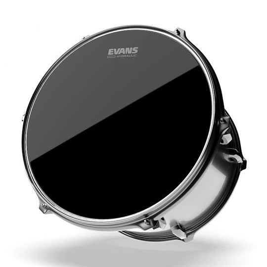 Evans Parche Tom 10" Negro Liso