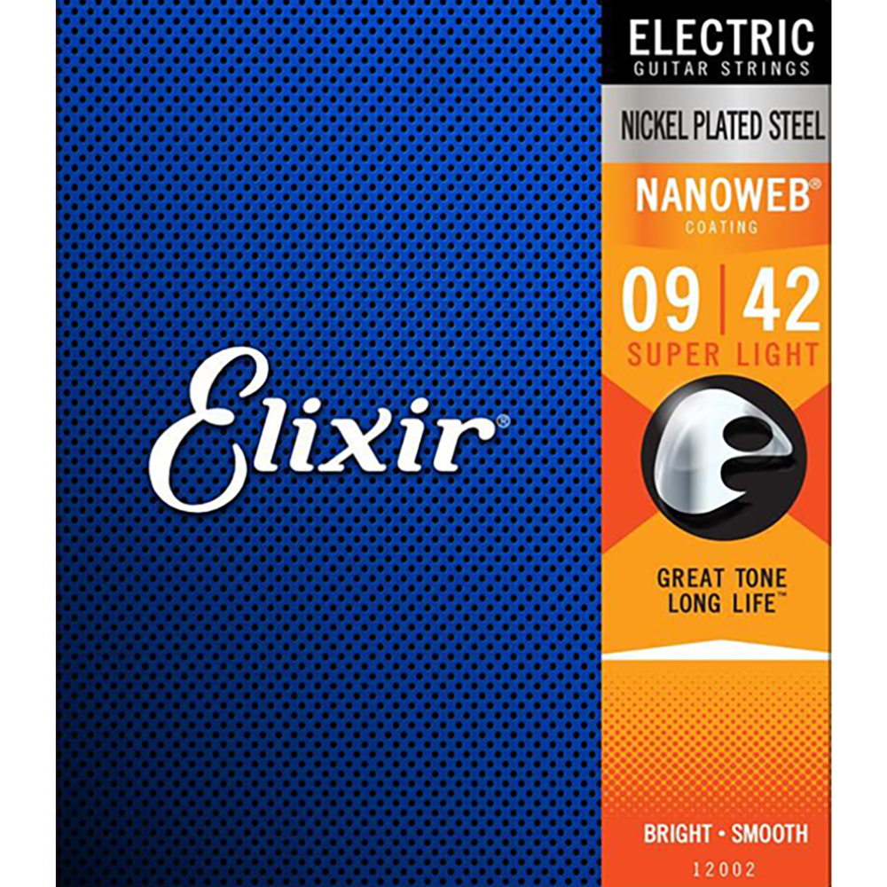 Elixir 12 12002 Set Cuerdas Guitarra Electrica