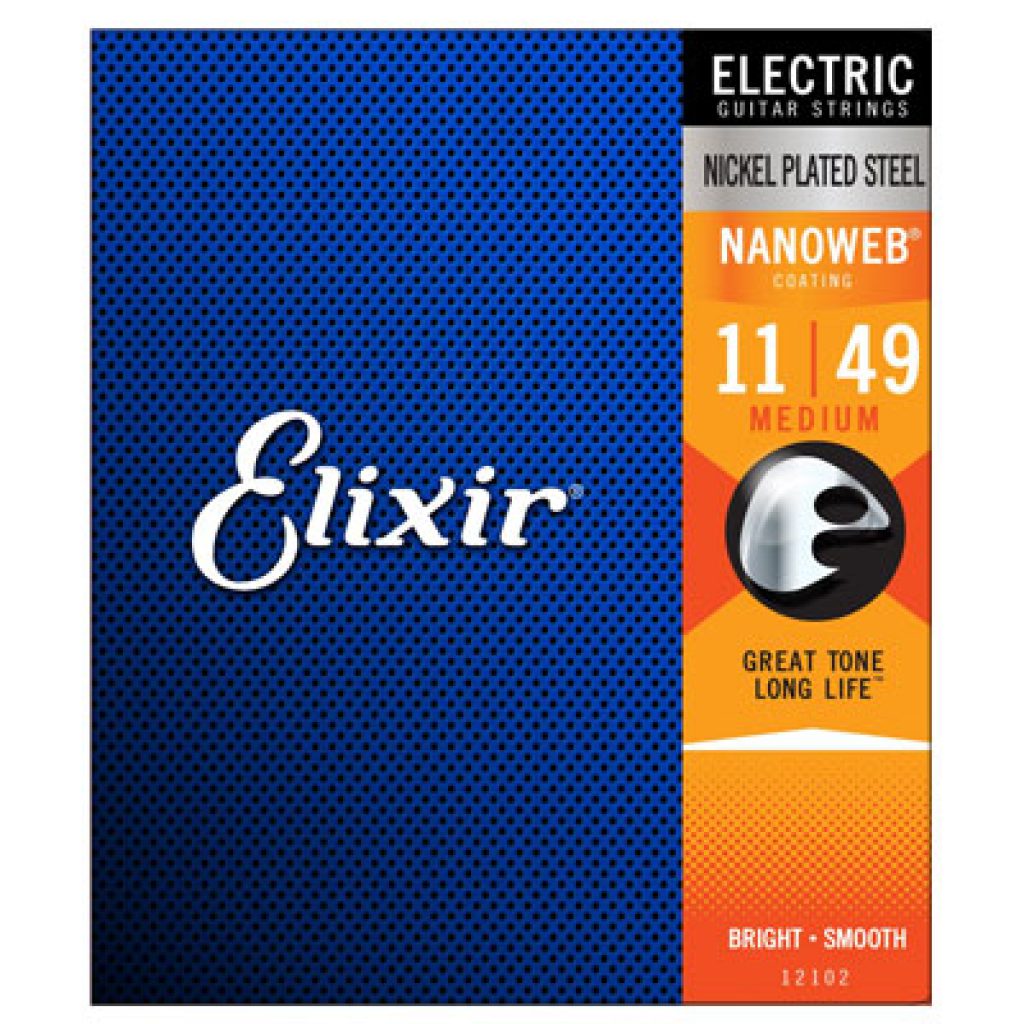 Elixir 12 12102 Set Cuerdas Guitarra Electrica