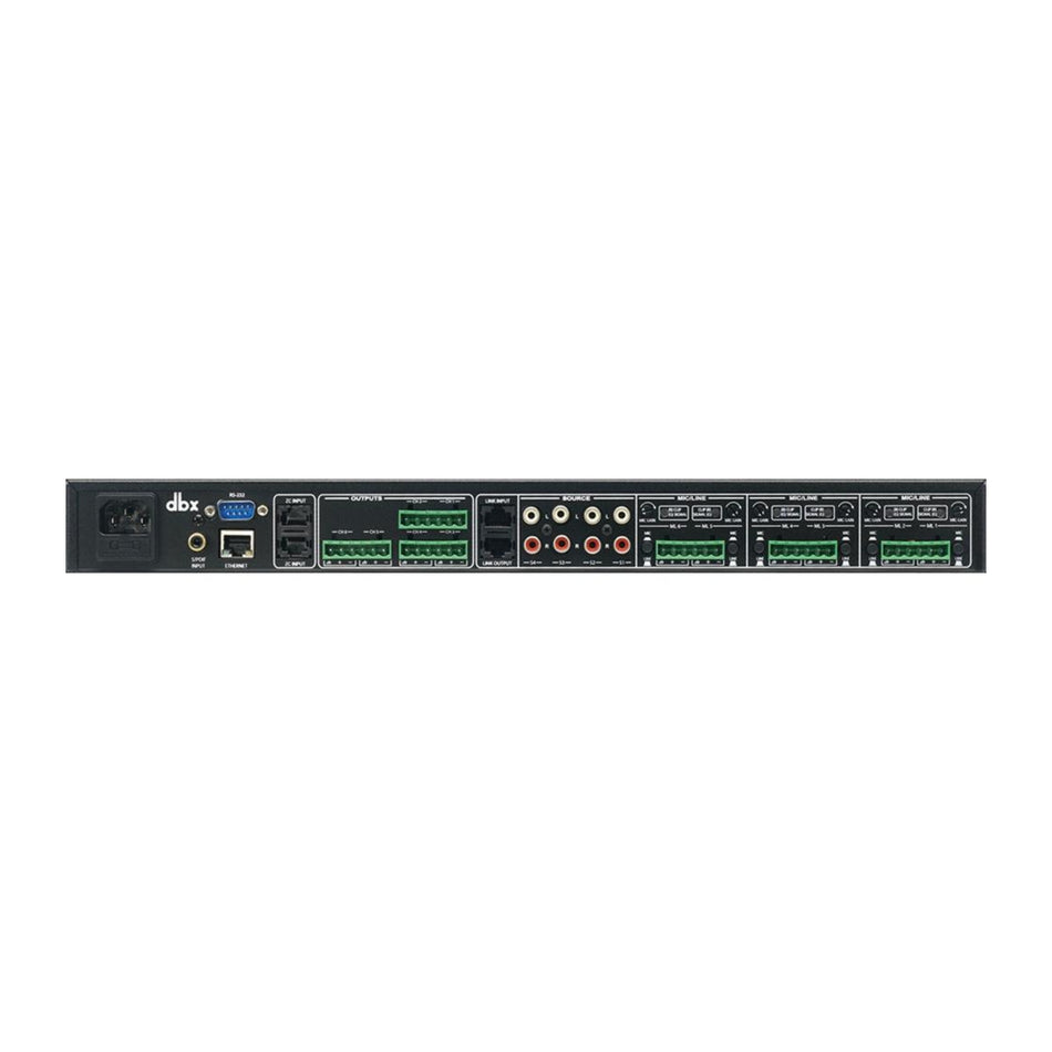 DBX 1260M Procesador de Audio Digital de Zona 12x6