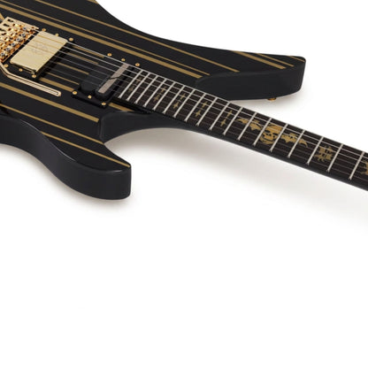 Schecter Synyster Custom-S Gloss Black with Gold Pinstripes Guitarra Eléctrica 6 cuerdas