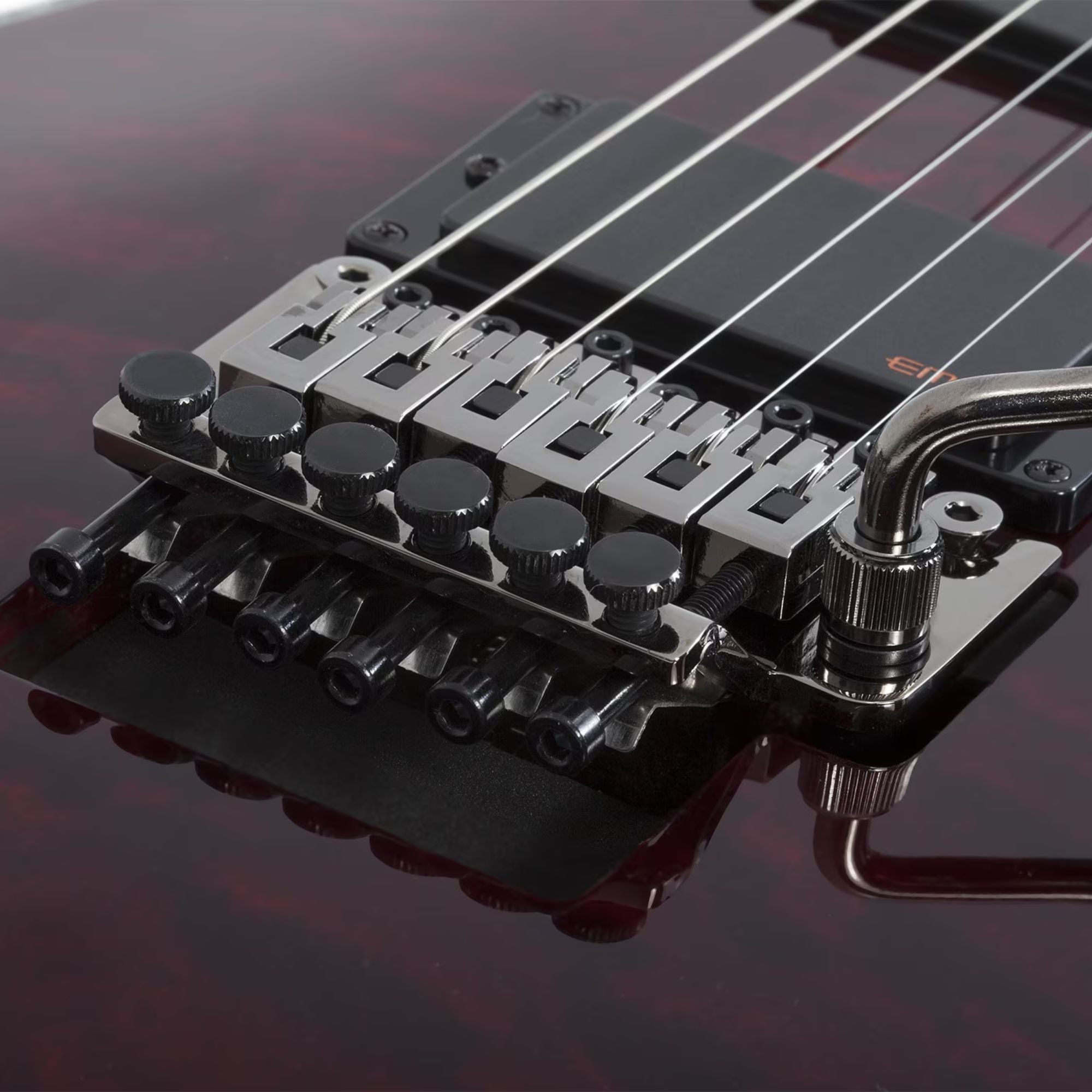 Schecter Hellraiser C-1 FR Black Cherry Guitarra Eléctrica 6 cuerdas