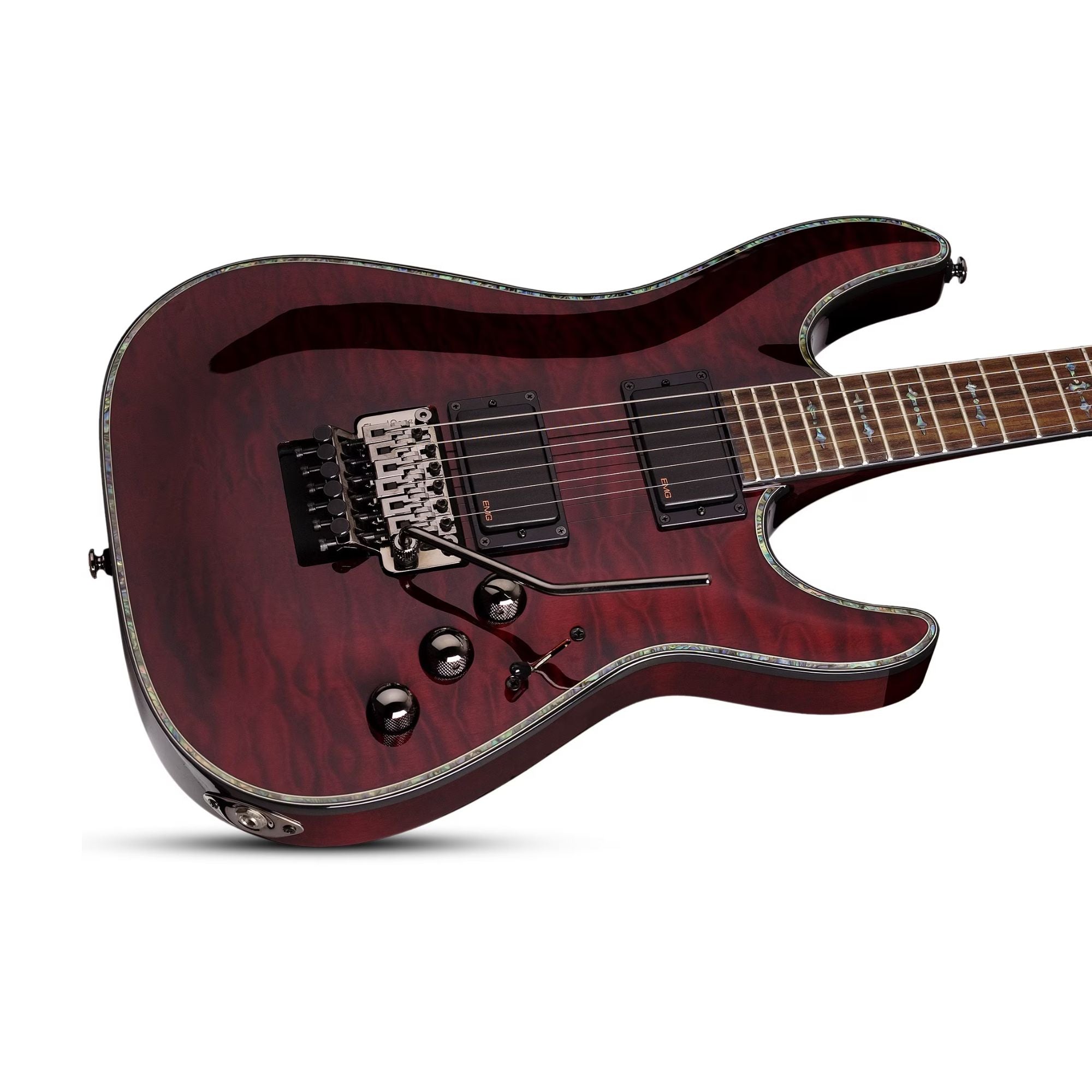 Schecter Hellraiser C-1 FR Black Cherry Guitarra Eléctrica 6