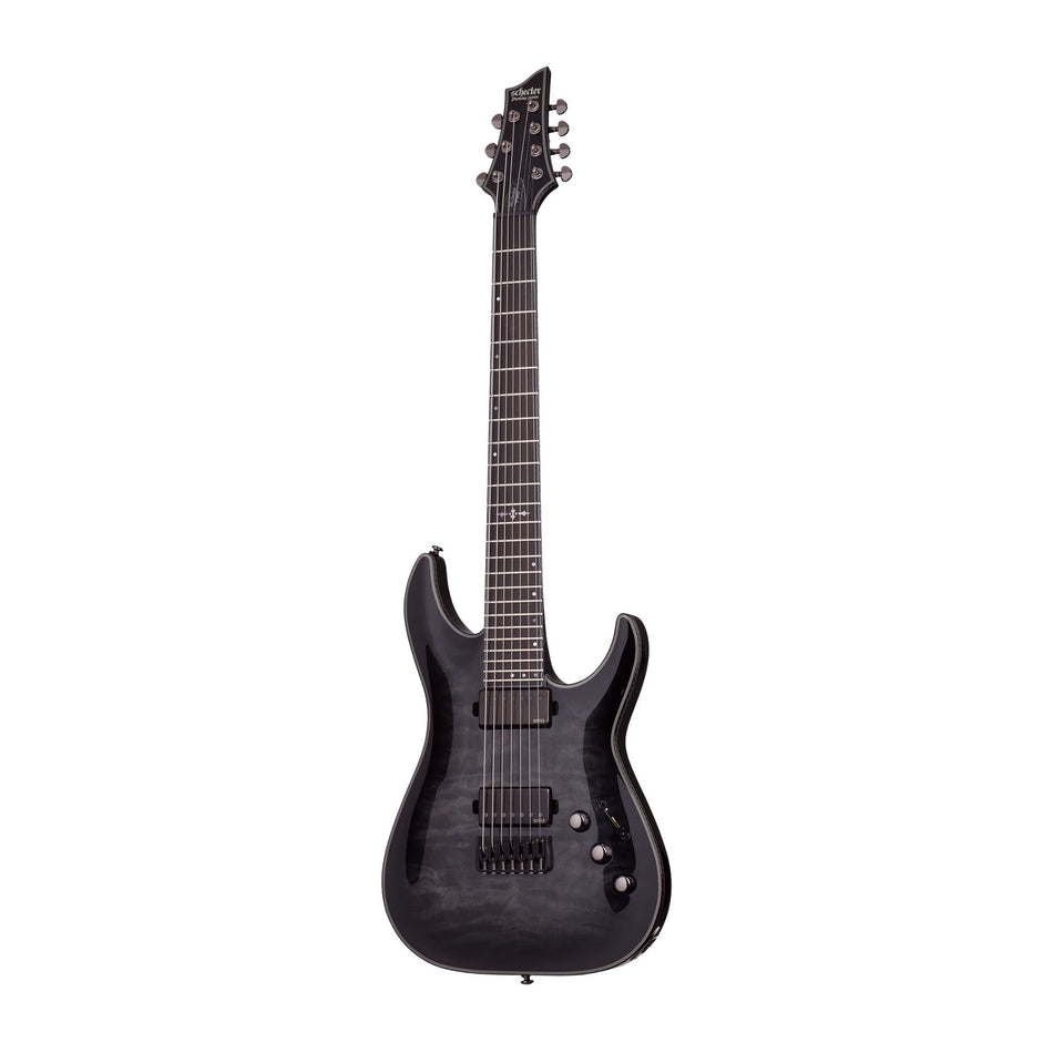 Schecter Hellraiser Hybrid C-7 Trans Black Burst Guitarra Eléctrica 7 Cuerdas