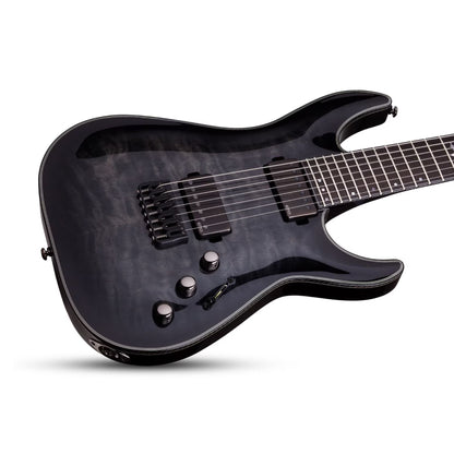 Schecter Hellraiser Hybrid C-7 Trans Black Burst Guitarra Eléctrica 7 cuerdas