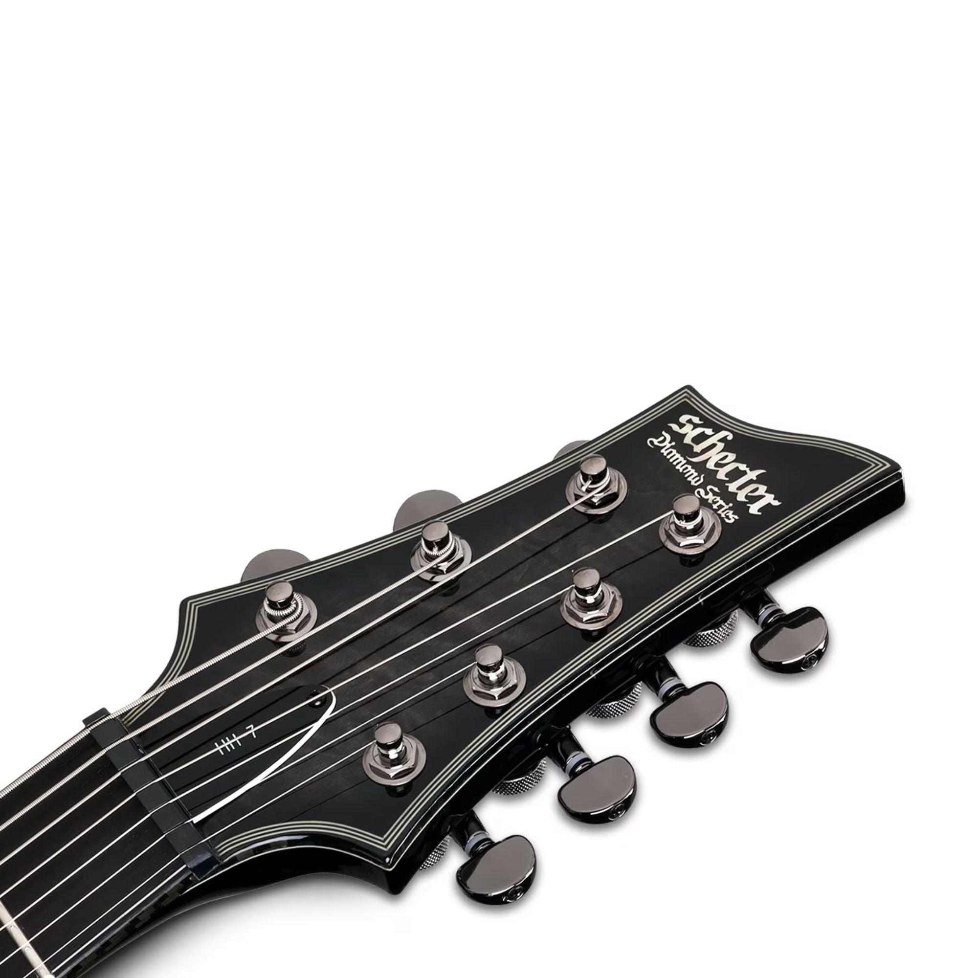 Schecter Hellraiser Hybrid C-7 Trans Black Burst Guitarra Eléctrica 7 cuerdas