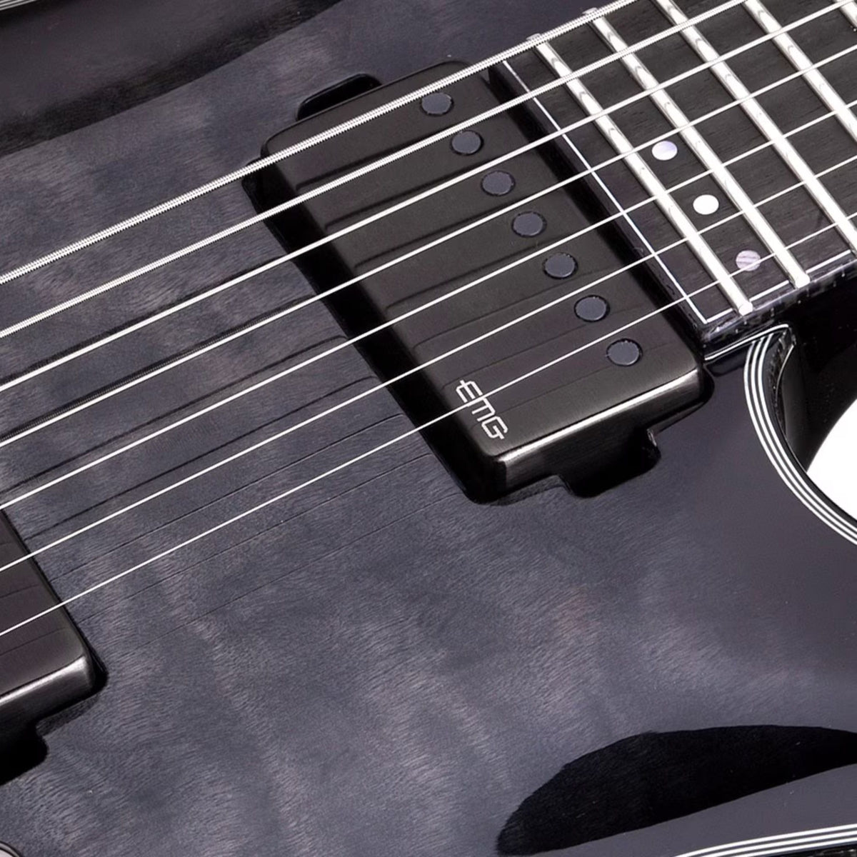 Schecter Hellraiser Hybrid C-7 Trans Black Burst Guitarra Eléctrica 7 Cuerdas
