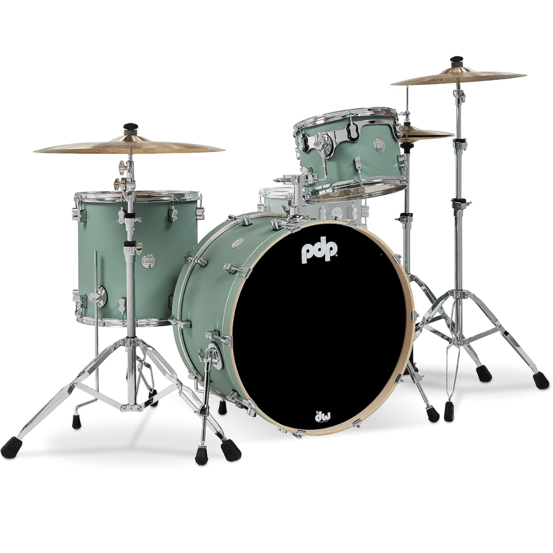 PDP PDCM24RKSF Shell Pack Concept Maple 3 Piezas - Satin Seafoam