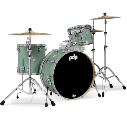 PDP PDCM24RKSF Shell Pack Concept Maple 3 Piezas - Satin Seafoam