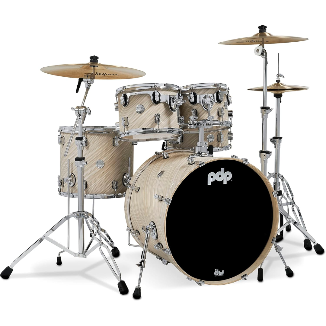 PDP PDCM2215TI Batería Acústica Concept Maple TI Ivory 5Pcs