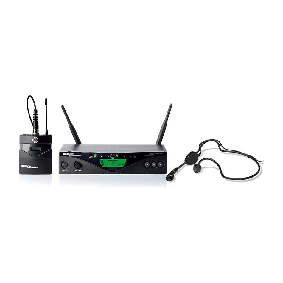 AKG WMS470PSBD7 Sistema Inalámbrico de Solapa UHF