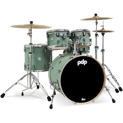 PDP PDCM2215SF Batería Acústica Concept Maple Satin Seafoam 5Pcs