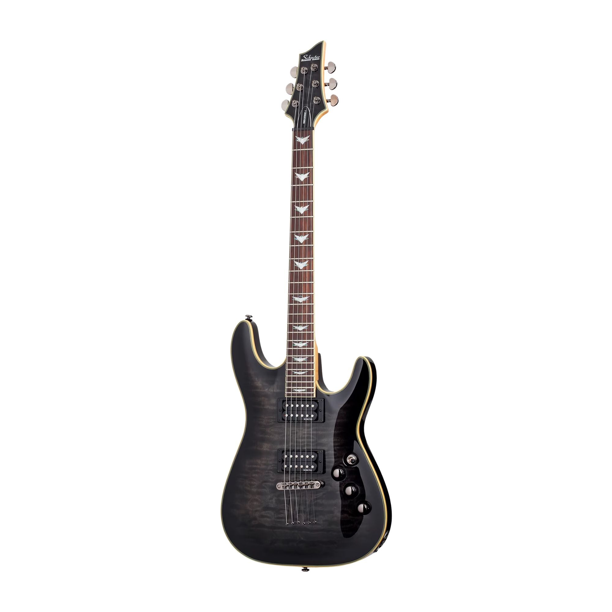Schecter Omen Extreme-6 See-Thru Black Guitarra Eléctrica