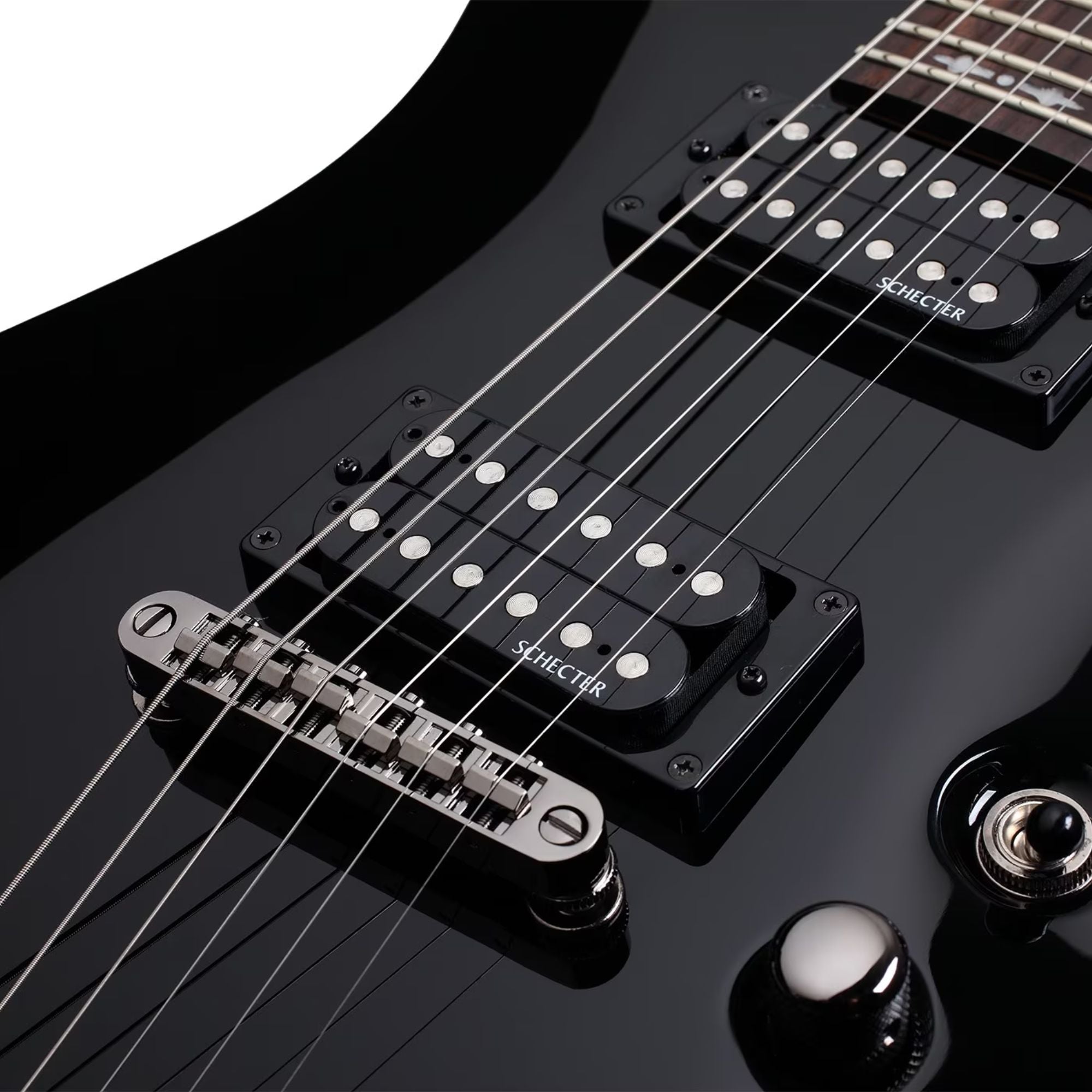 Schecter Omen-6 Gloss Black Guitarra Eléctrica