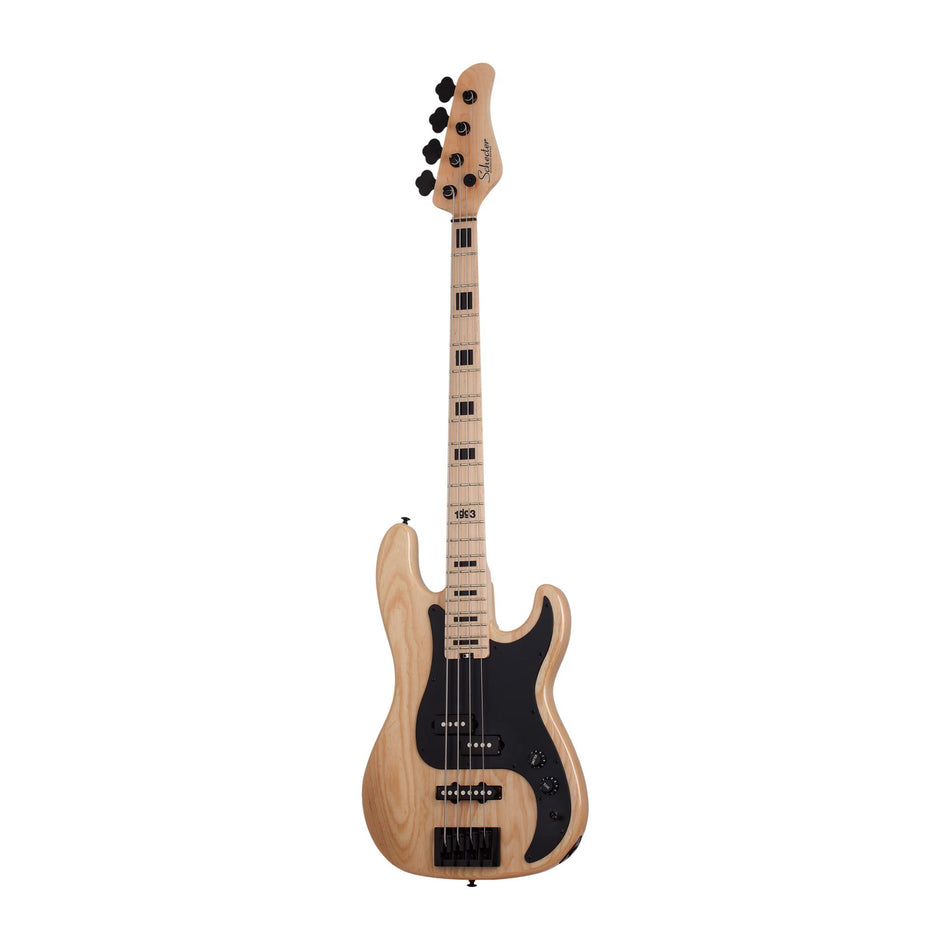 Schecter Justin Beck V Ani Gloss Natural Bajo Electrico 4 Cuerdas