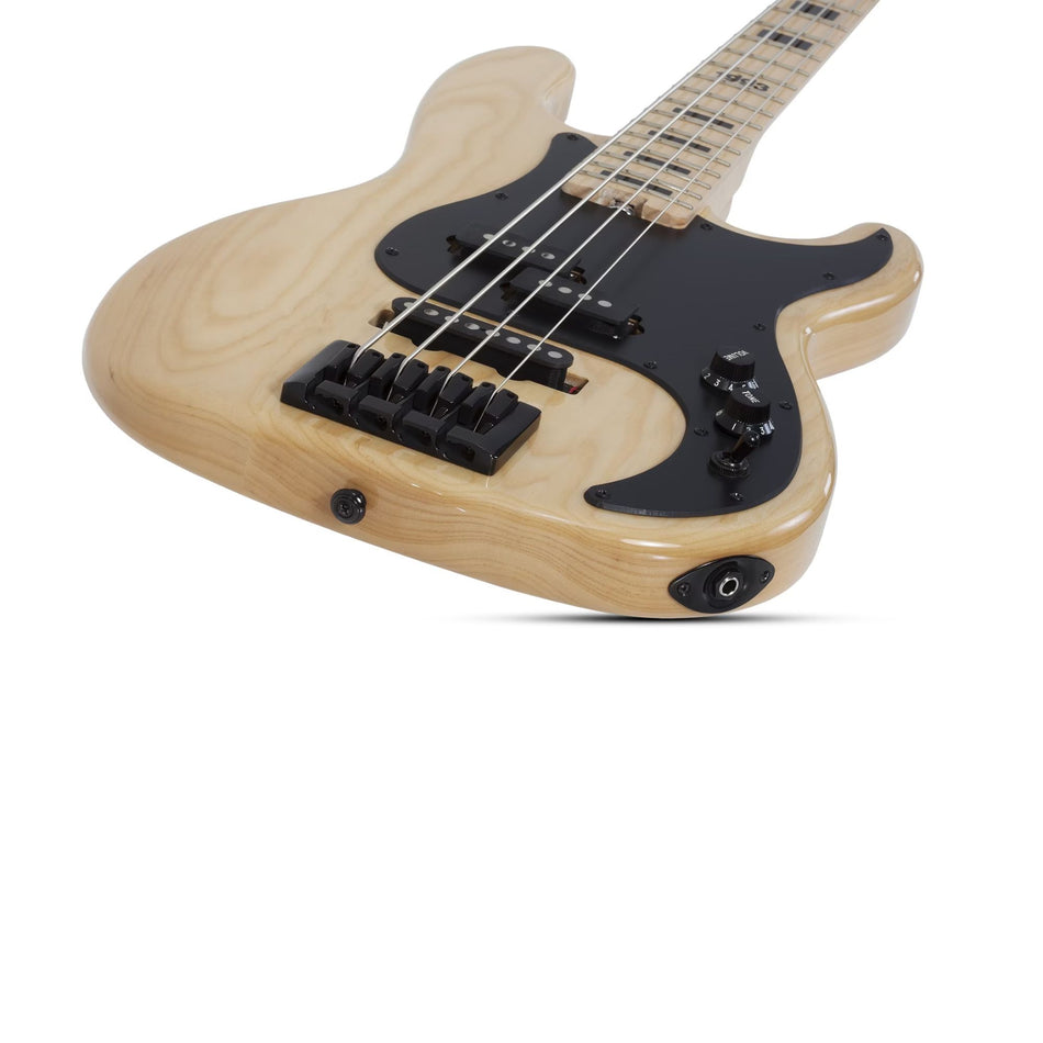 Schecter Justin Beck V Ani Gloss Natural Bajo Electrico 4 Cuerdas
