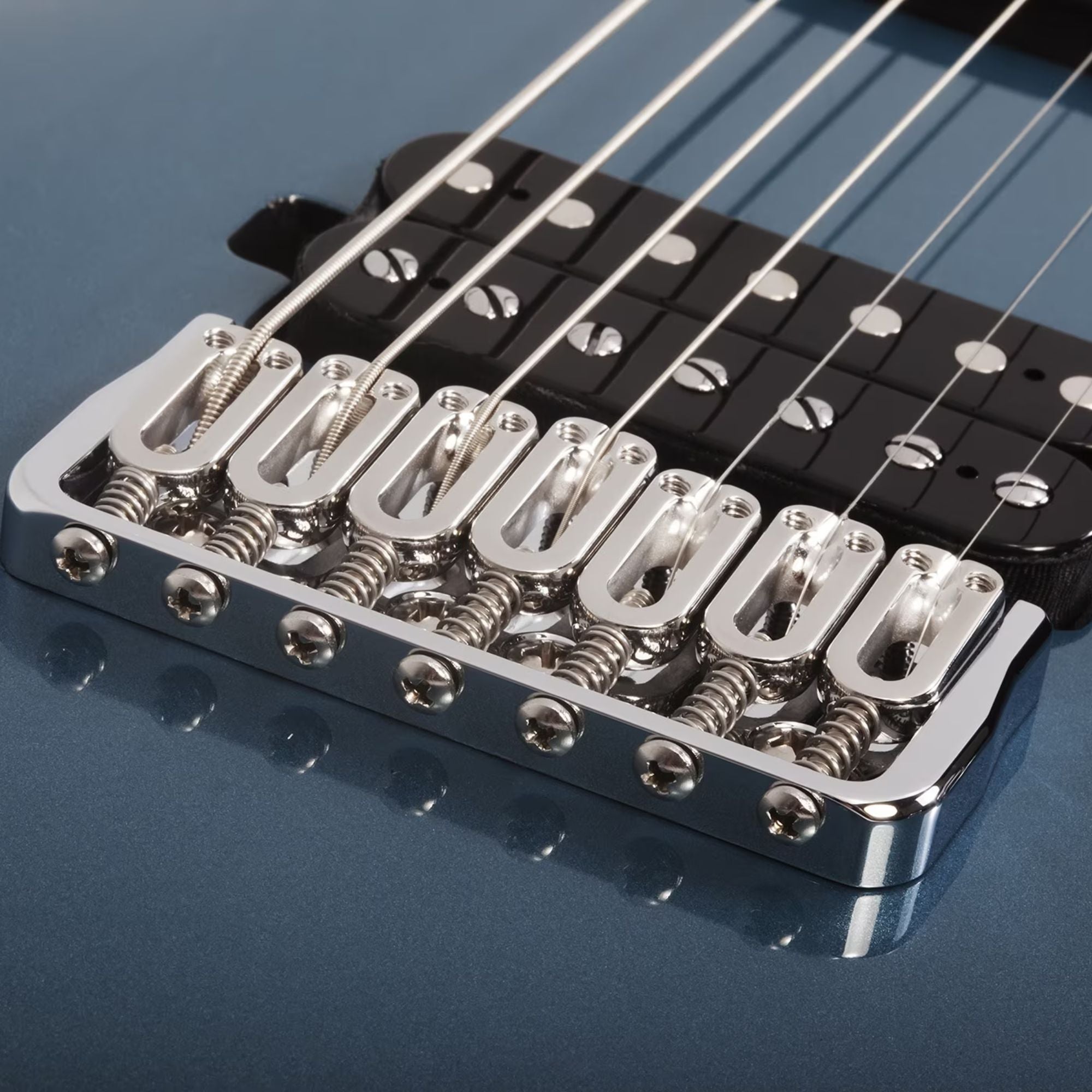 Schecter Aaron Marshall AM-7 Cobalt Slate Guitarra Eléctrica 7 cuerdas