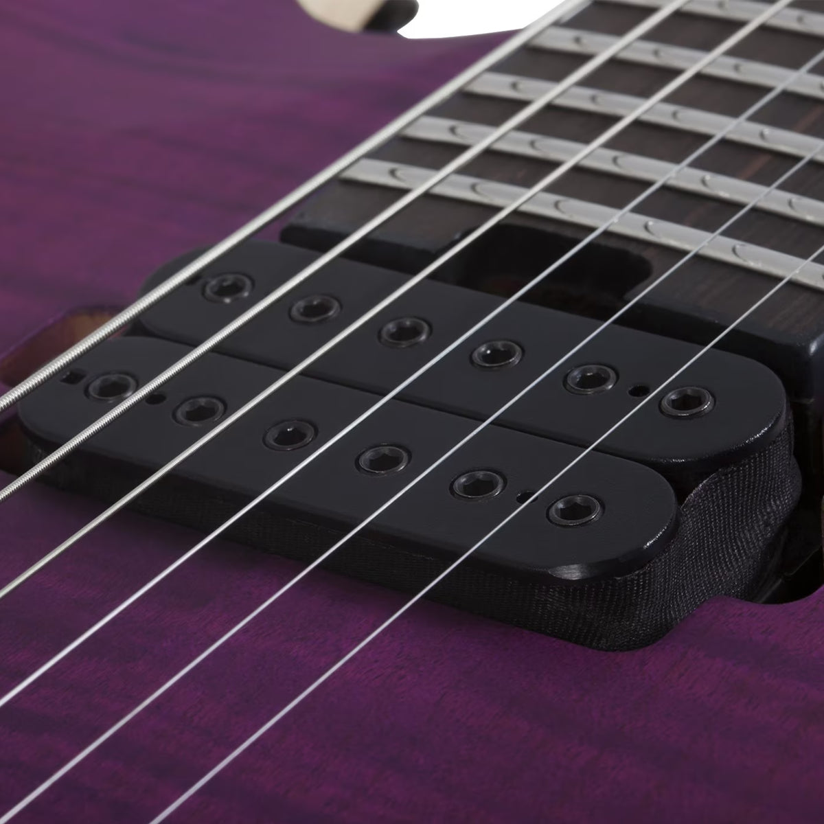 Schecter John Browne Tao-6 Satin Trans Purple Guitarra Eléctrica 6 Cuerdas