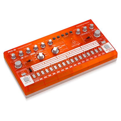 Behringer RD6SB Drum Machine Rojo Análogo Secuenciador