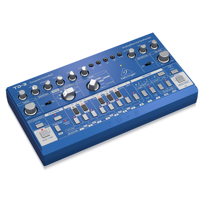 Behringer TD3BU Sintetizador Análogo Azul Bass Line