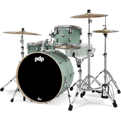 PDP PDCM24RKSF Shell Pack Concept Maple 3 Piezas - Satin Seafoam