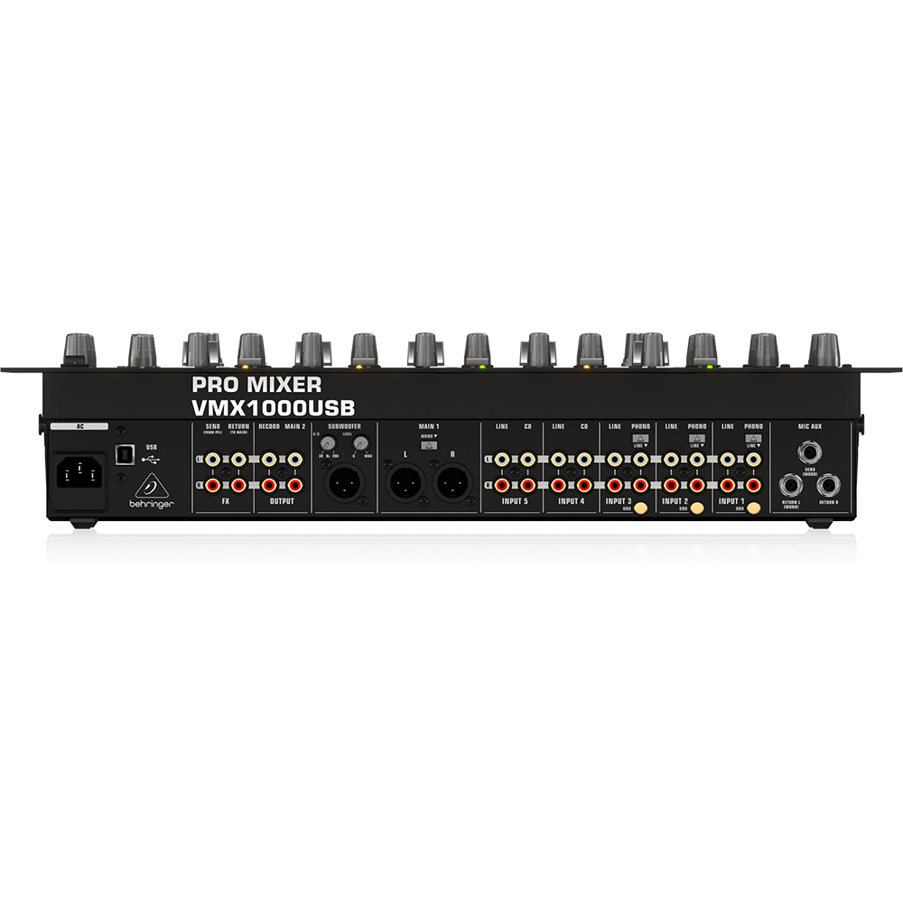 Behringer VMX1000USB Mixer Dj 7 Canales