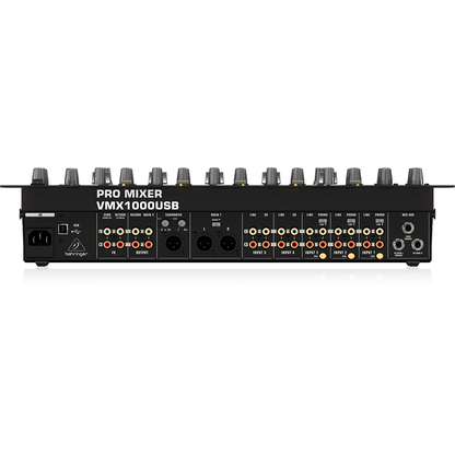 Behringer VMX1000USB Mixer Dj 7 Canales