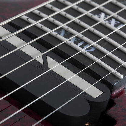 Schecter C-7 FR S Apocalypse Red Reign Guitarra Eléctrica 7 cuerdas